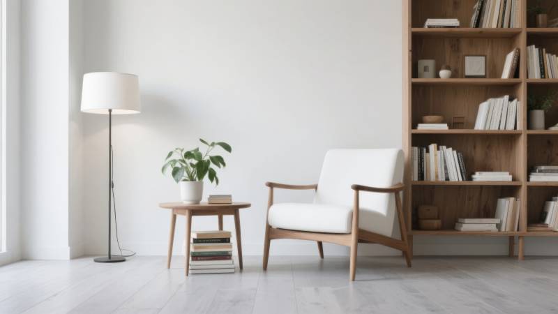 简约客厅一角图片