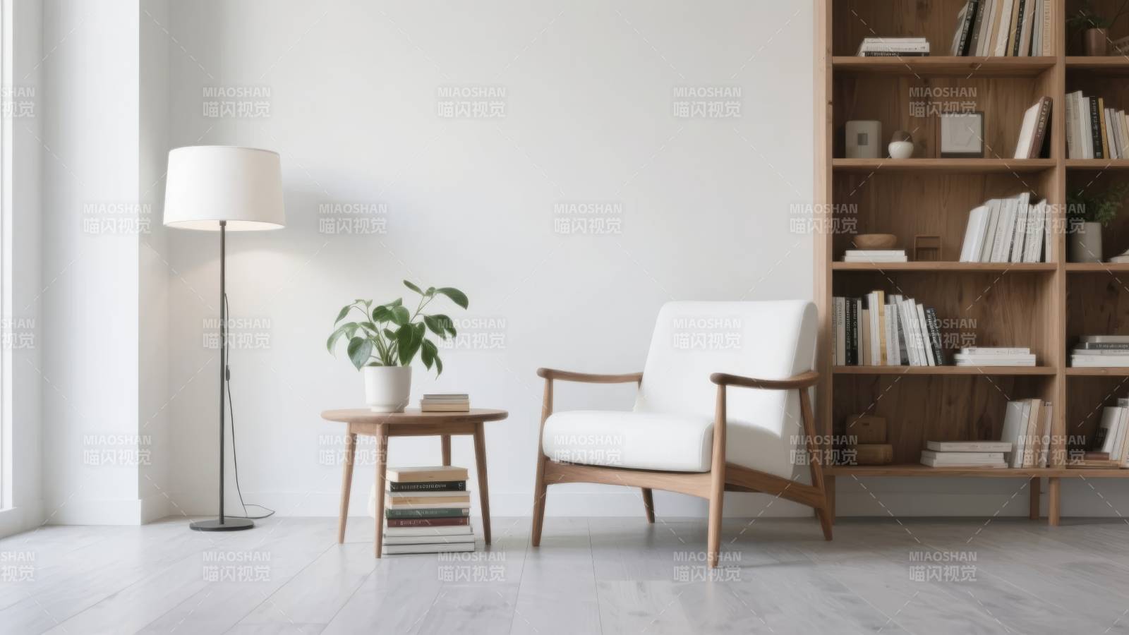 简约客厅一角图片