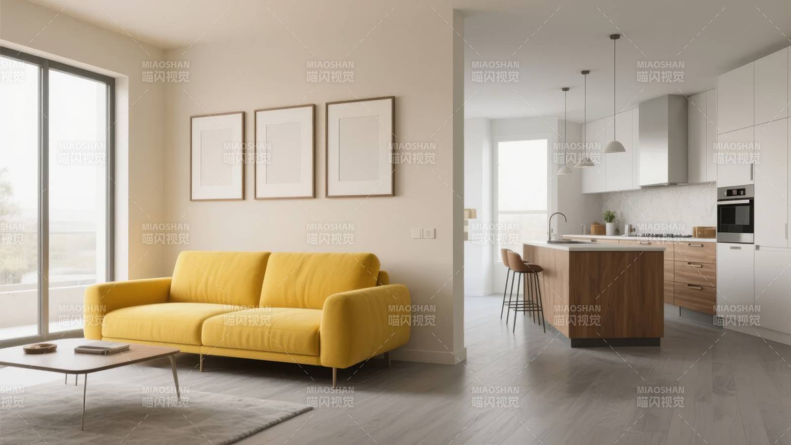 现代简约家居客厅图片