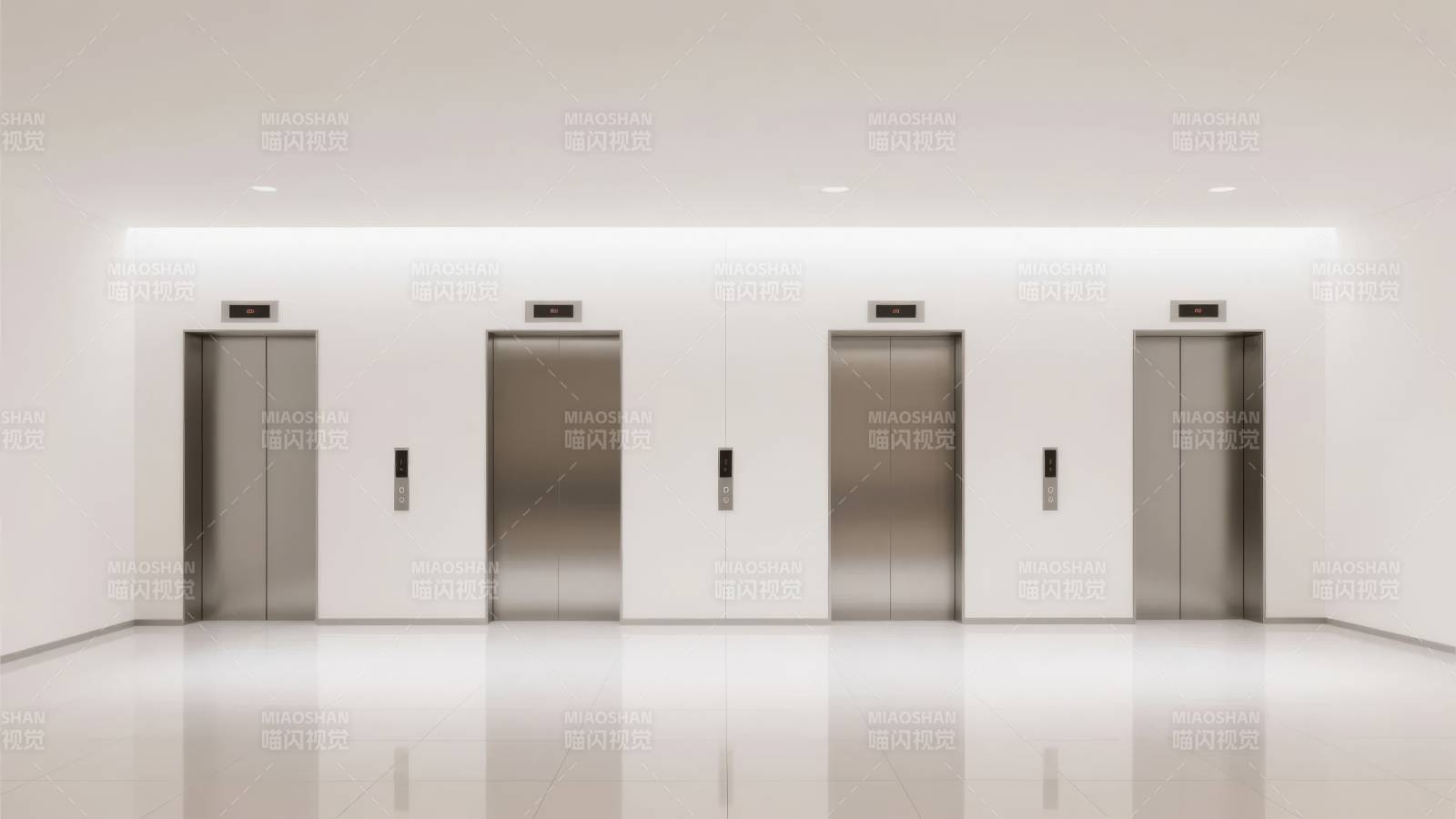 现代电梯厅图片