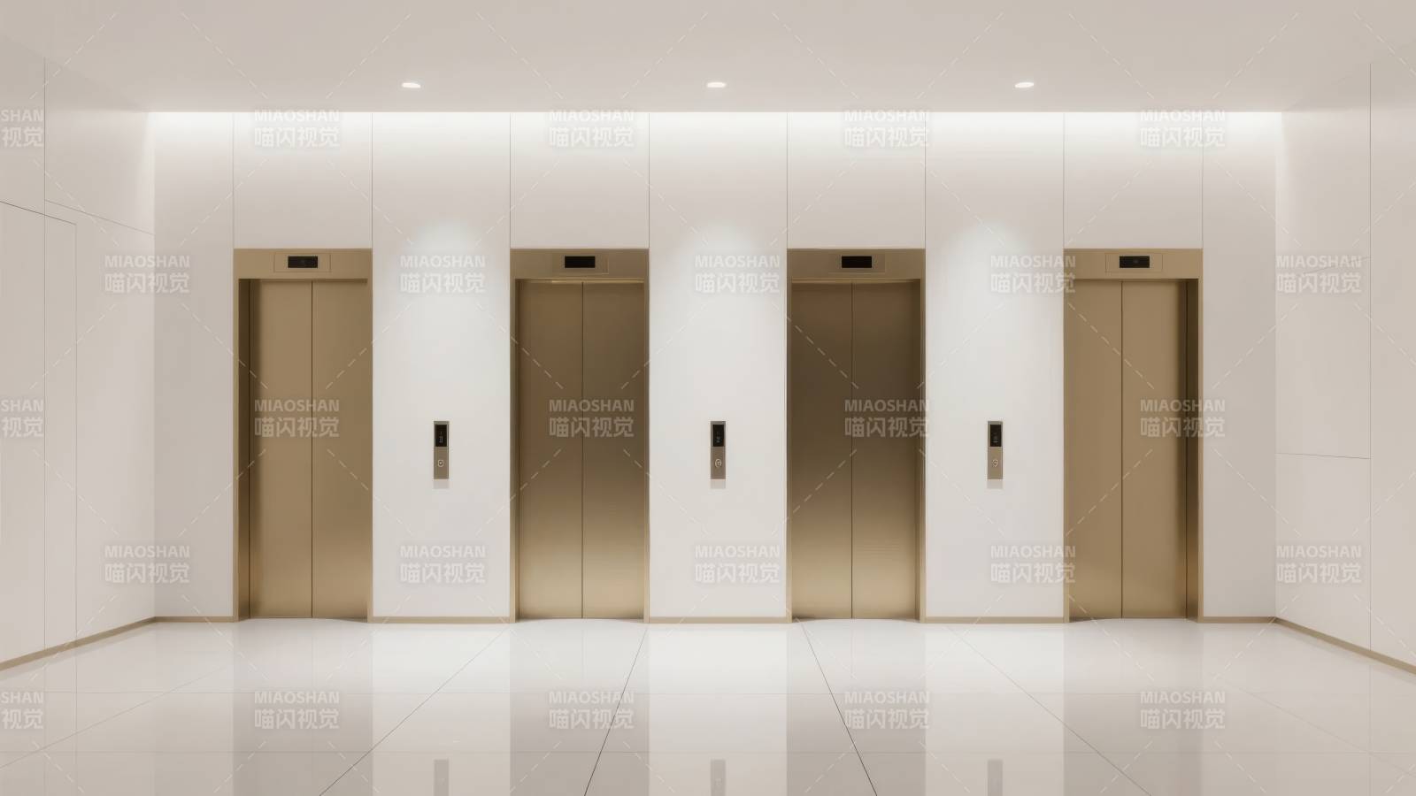 现代电梯厅图片