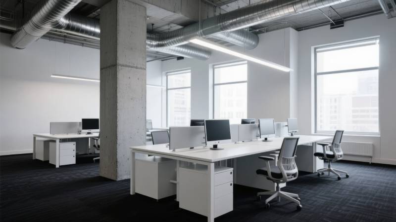 现代简约办公空间图片