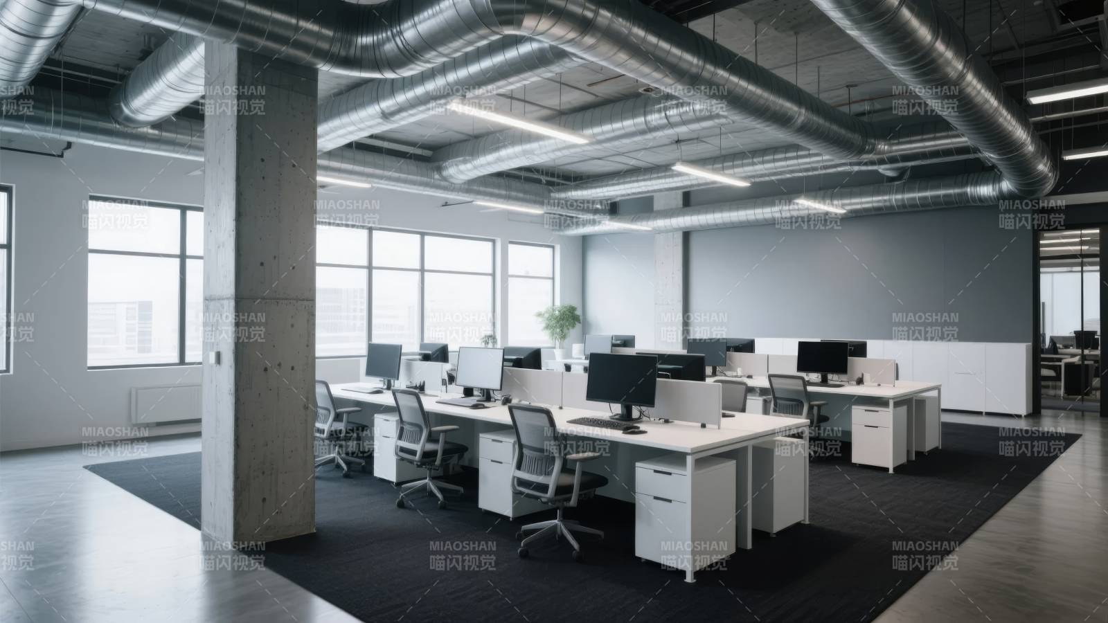 现代办公空间图片
