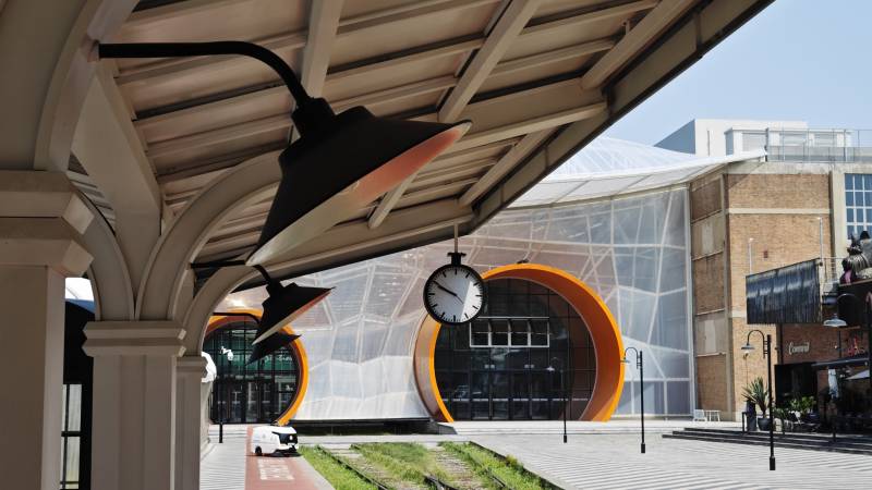 现代建筑入口景观图片