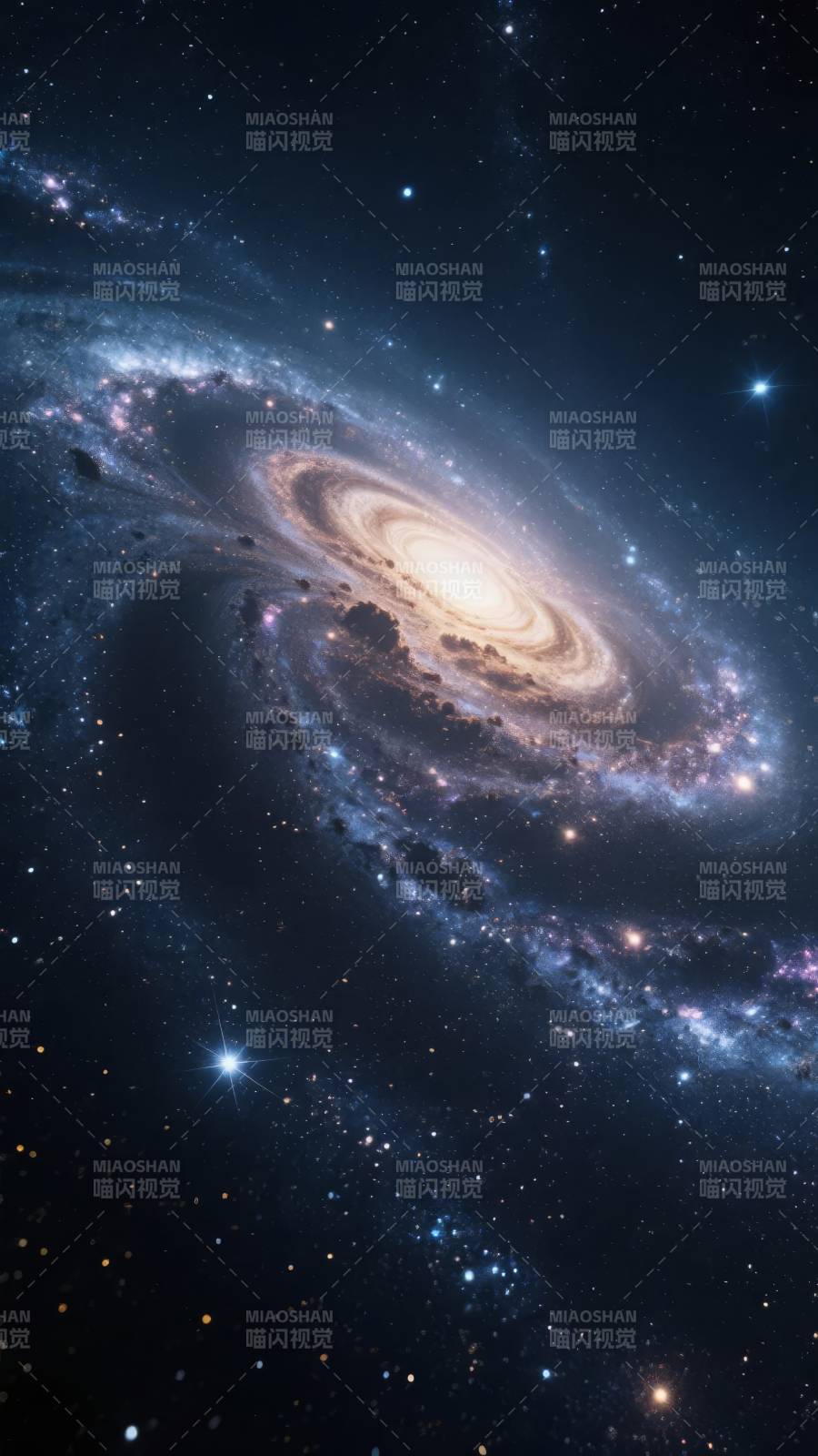 星河璀璨 宇宙之眼图片