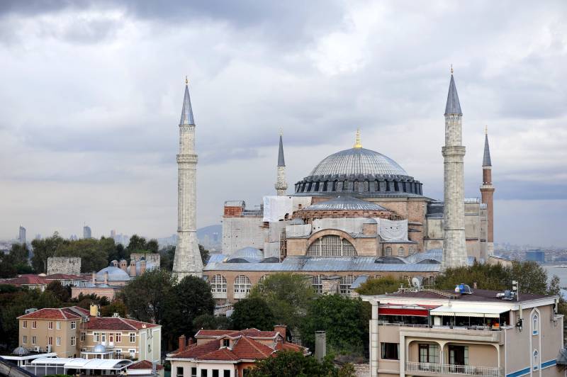 伊斯坦布尔圣索菲亚大教堂图片