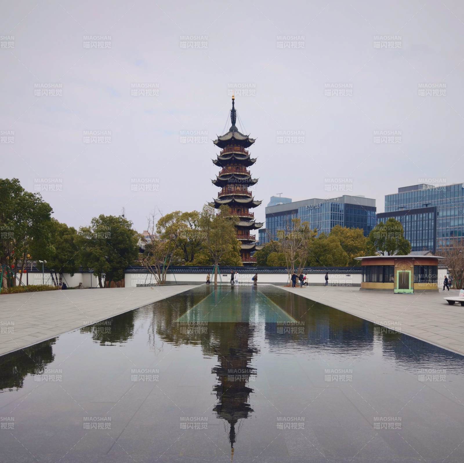 上海·龙华寺·龙华塔图片