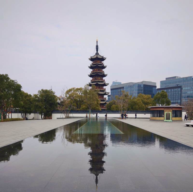 上海·龙华寺·龙华塔图片