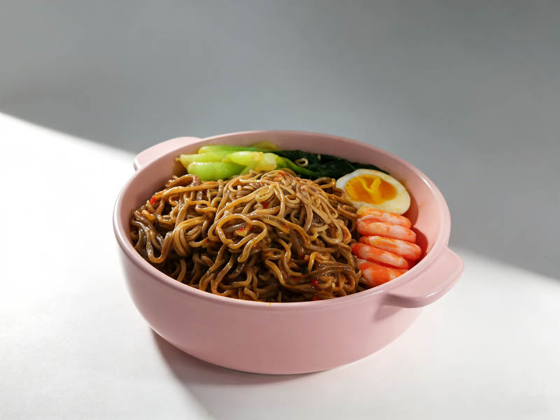 美味拌面配菜图片