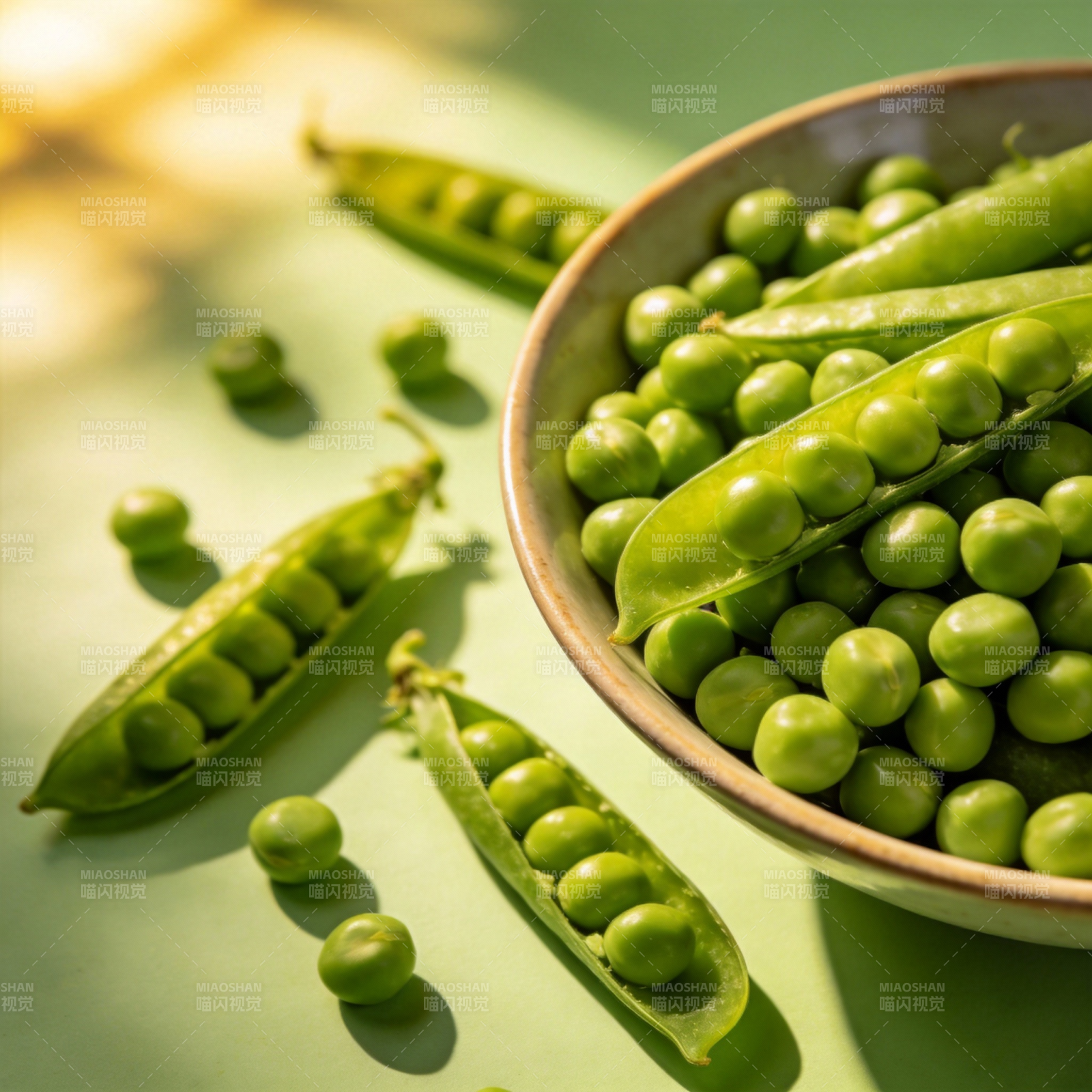 新鲜青豆荚图片