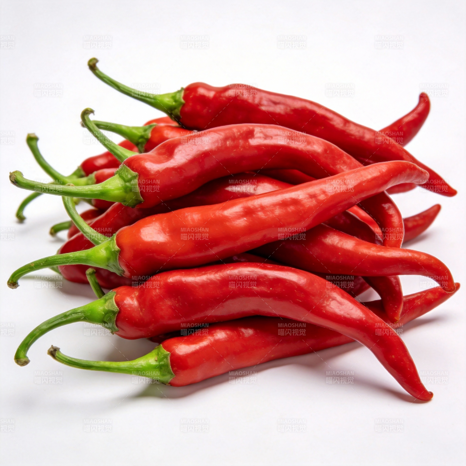 红辣椒堆叠图片