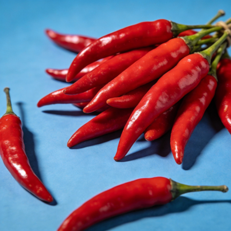 红辣椒特写图片