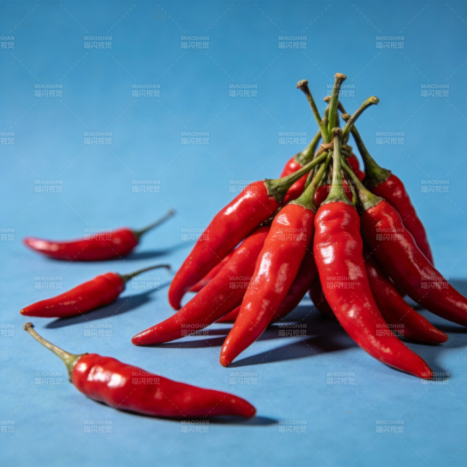 红辣椒堆叠图图片