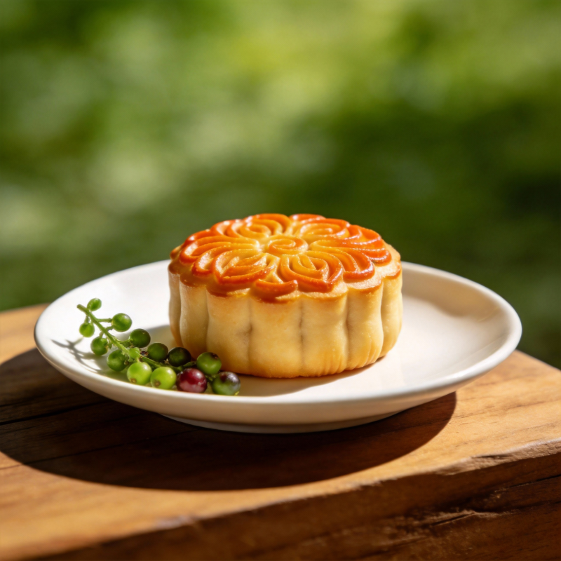 花好月圆月饼图片