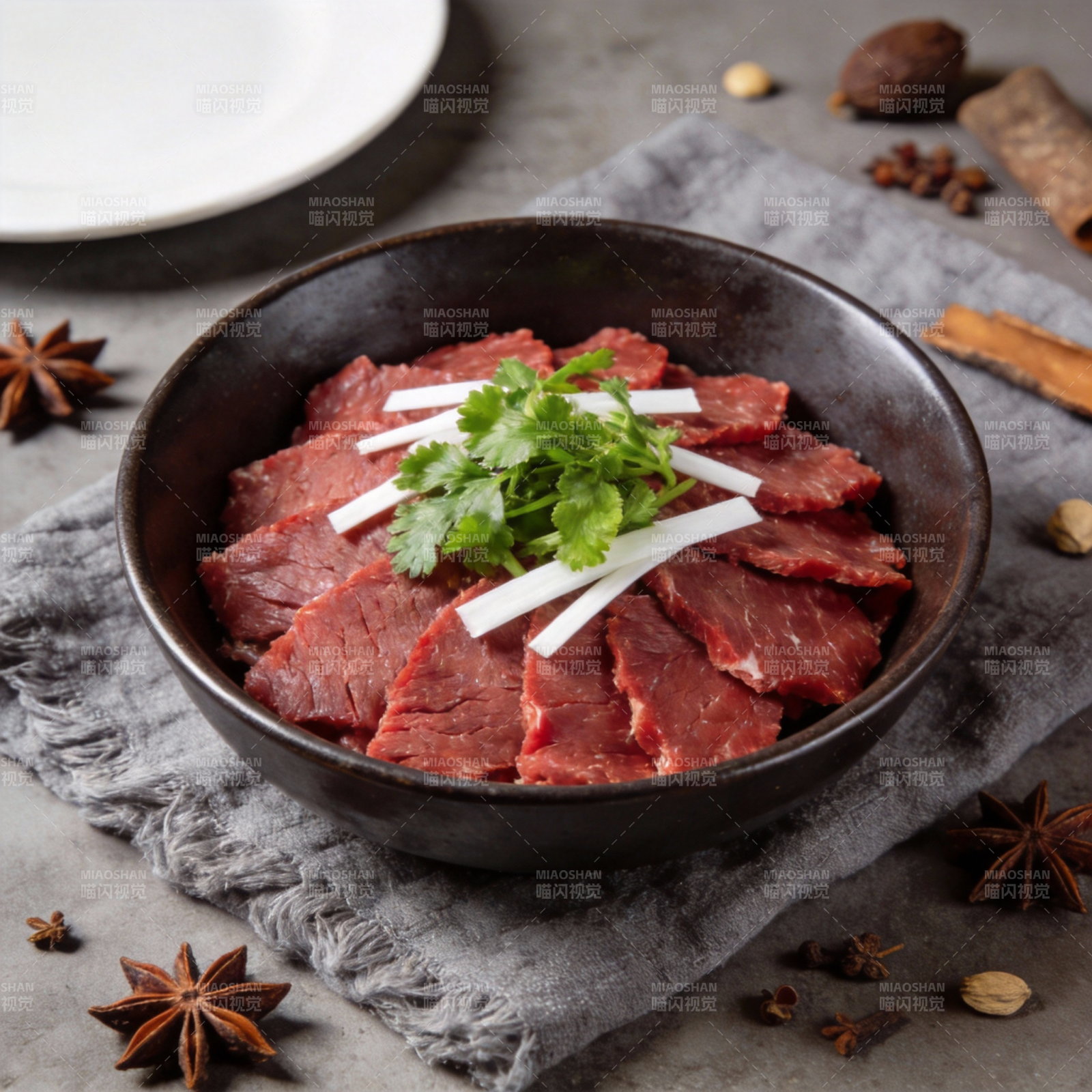 香料牛肉片图片