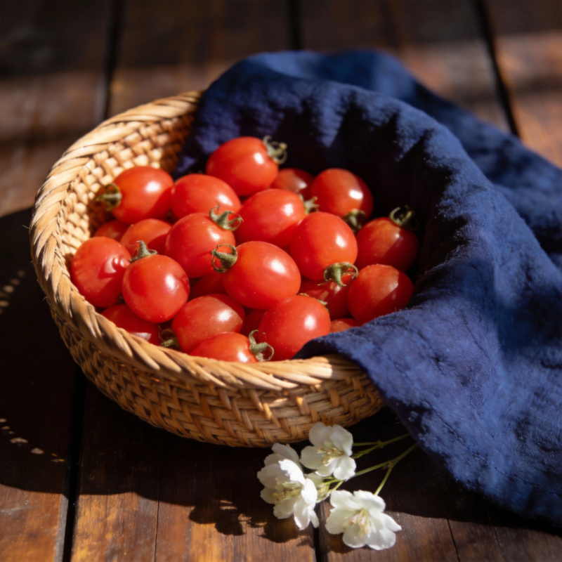 樱桃番茄静物图片