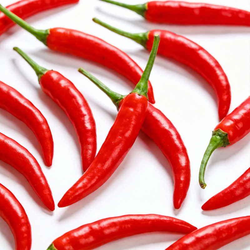 红辣椒排列图图片