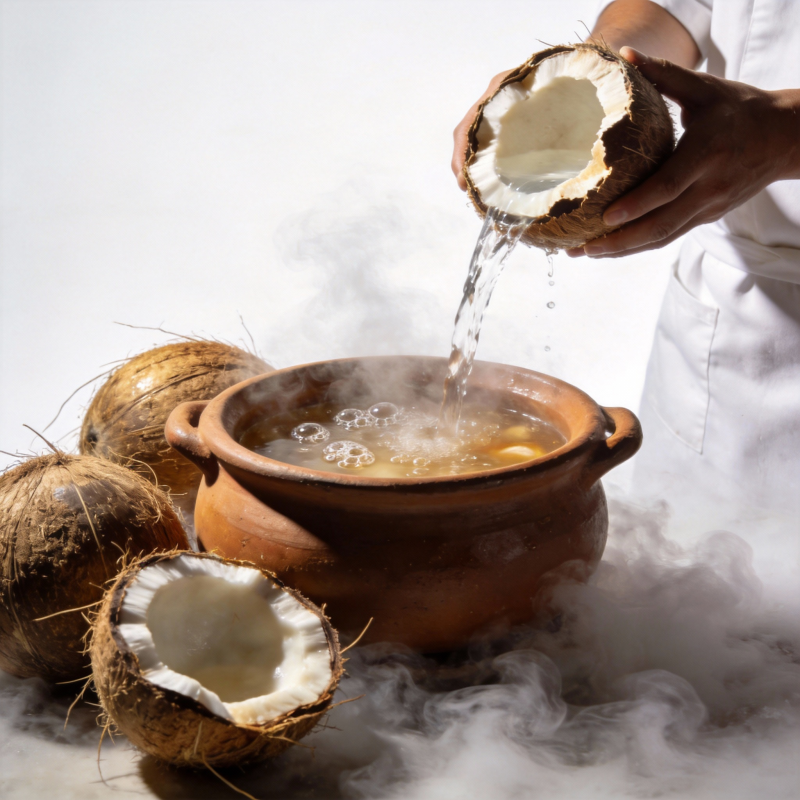 椰香四溢 煮沸时刻图片