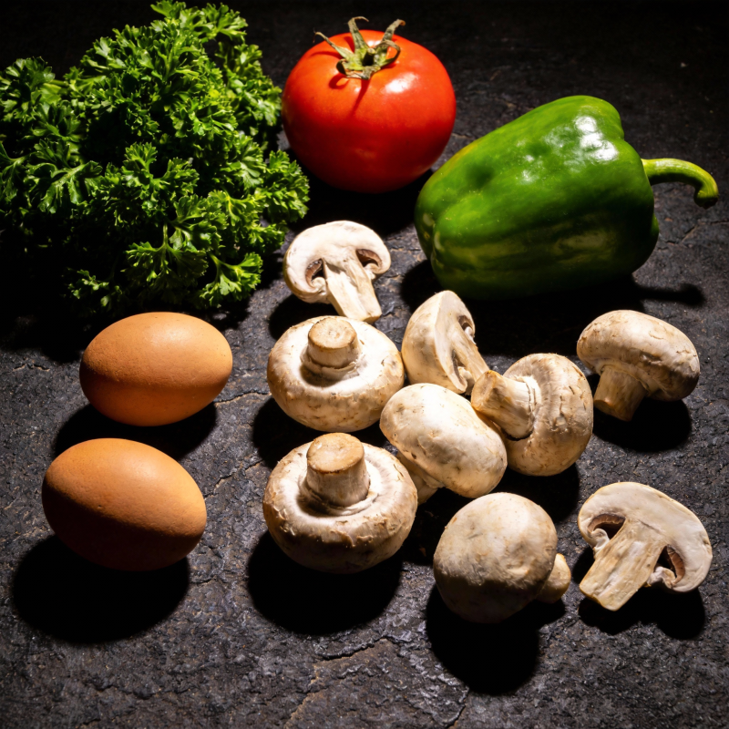 新鲜食材组合图片