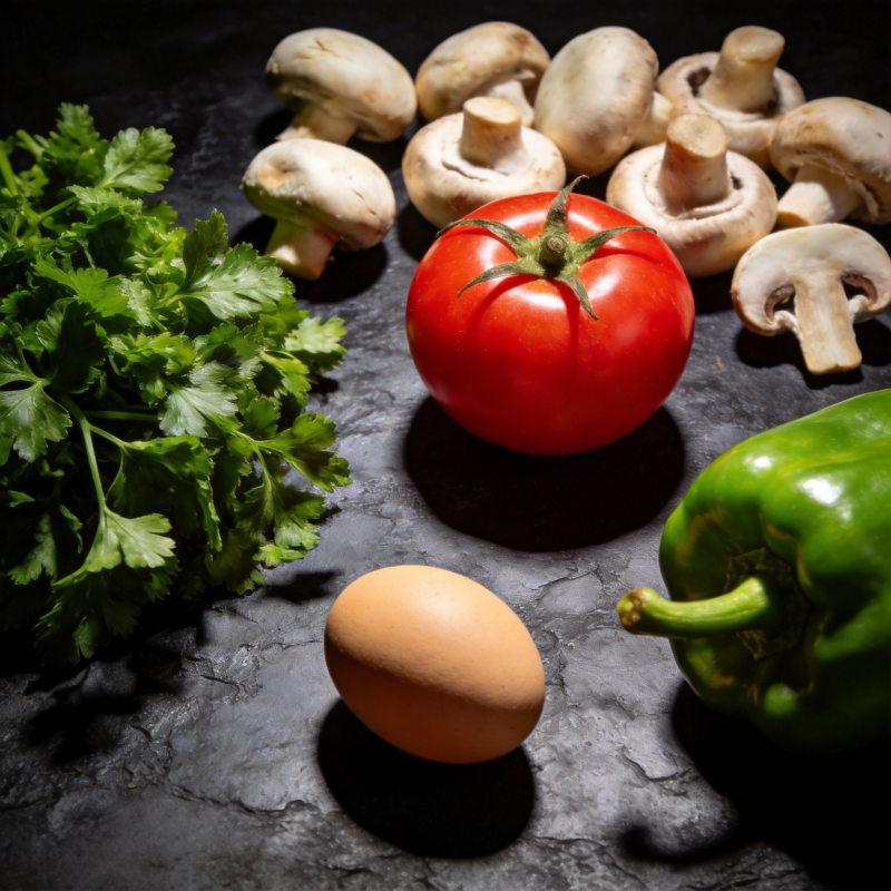 新鲜食材组合图片