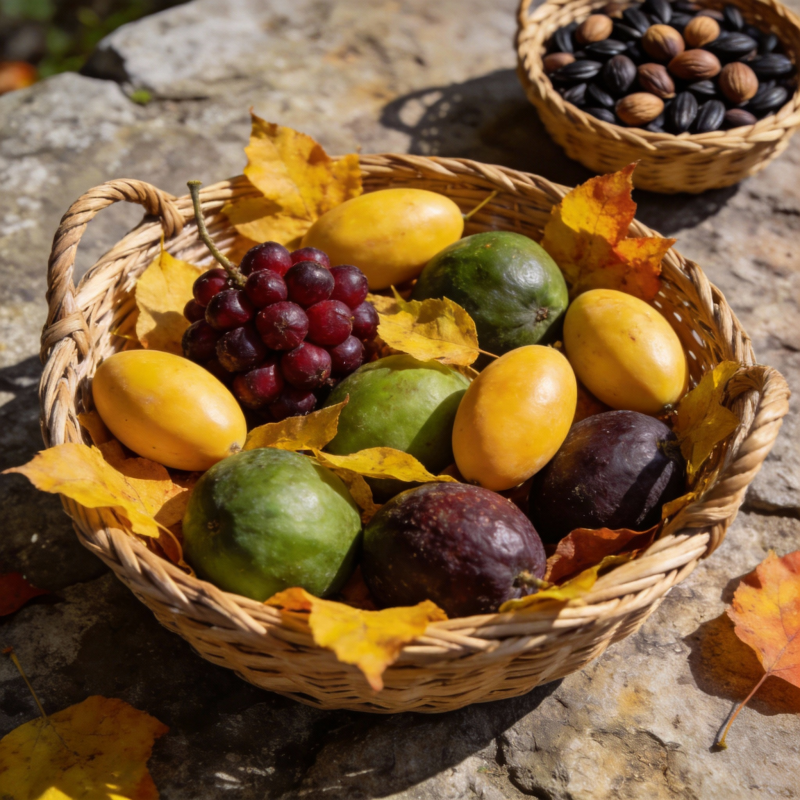 秋果满篮图片