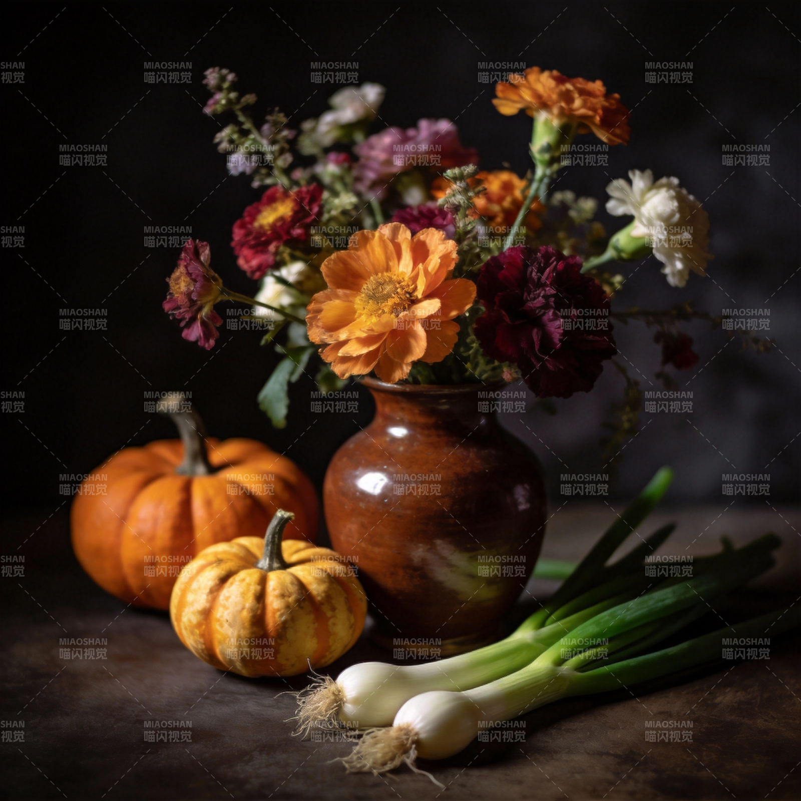 秋日静物图图片