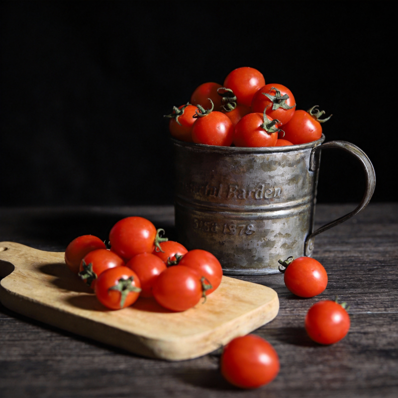樱桃番茄静物图片