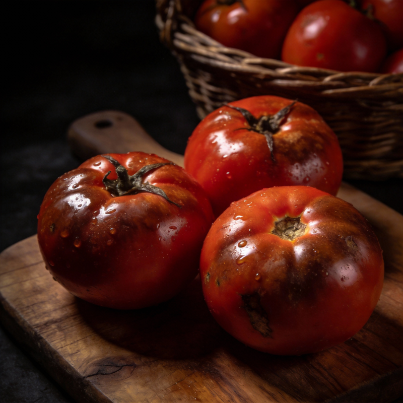 新鲜番茄静物图片