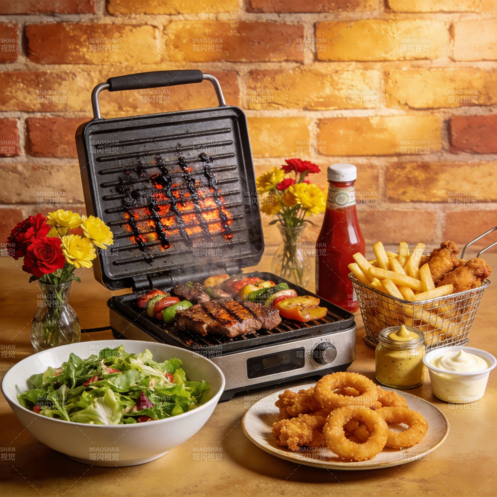 美味烧烤盛宴图片