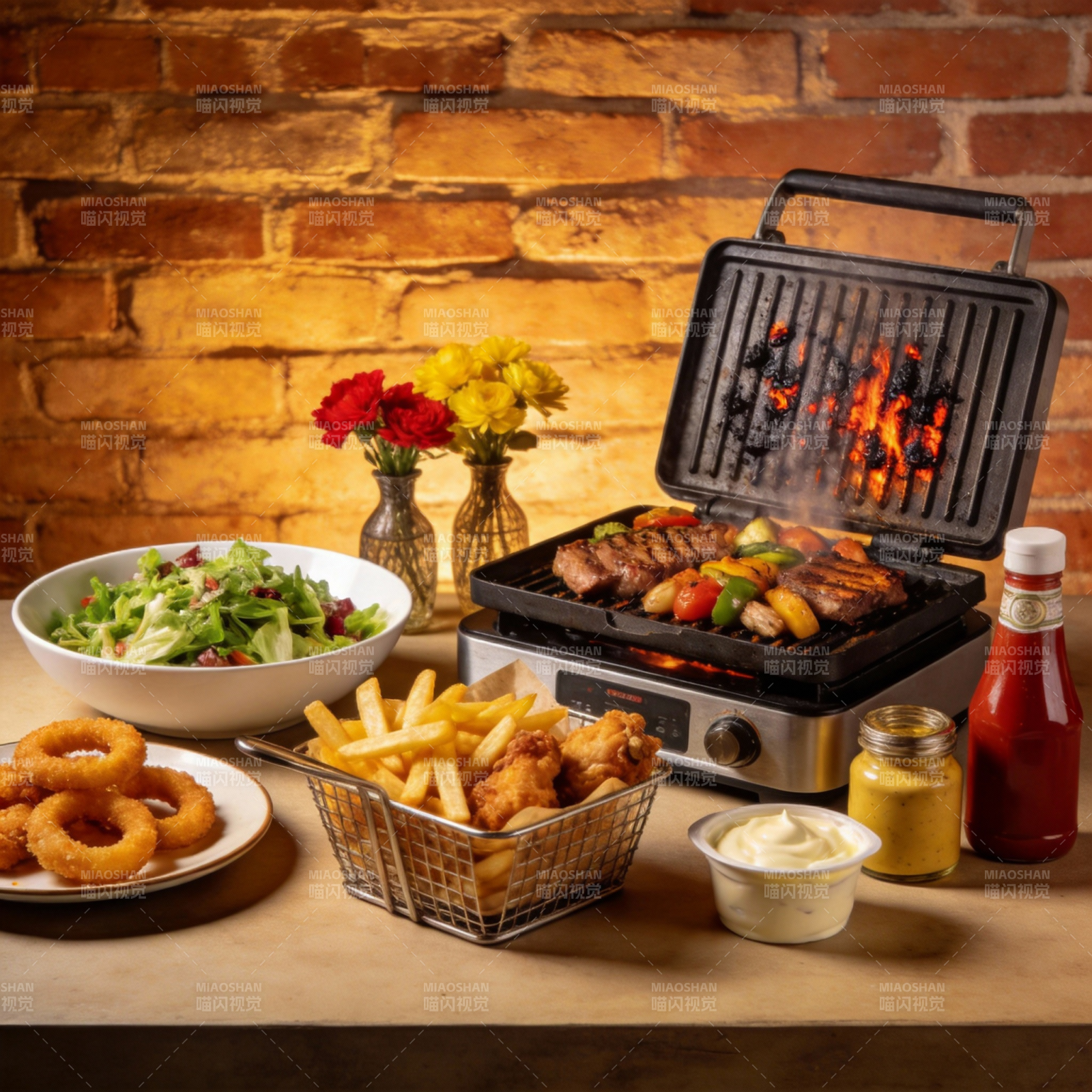 美味烧烤盛宴图片