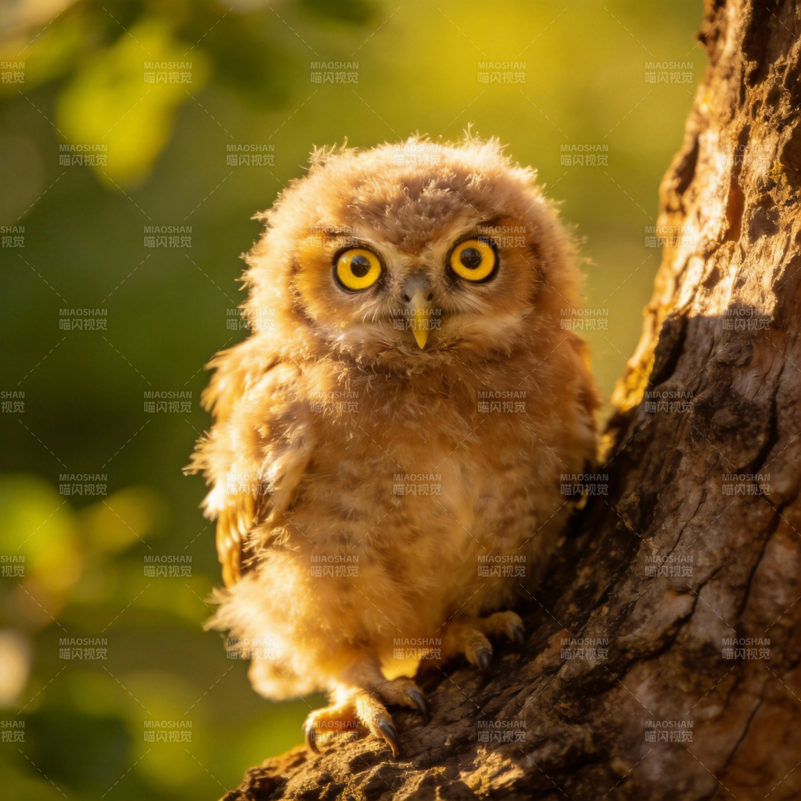 萌萌小猫头鹰图片