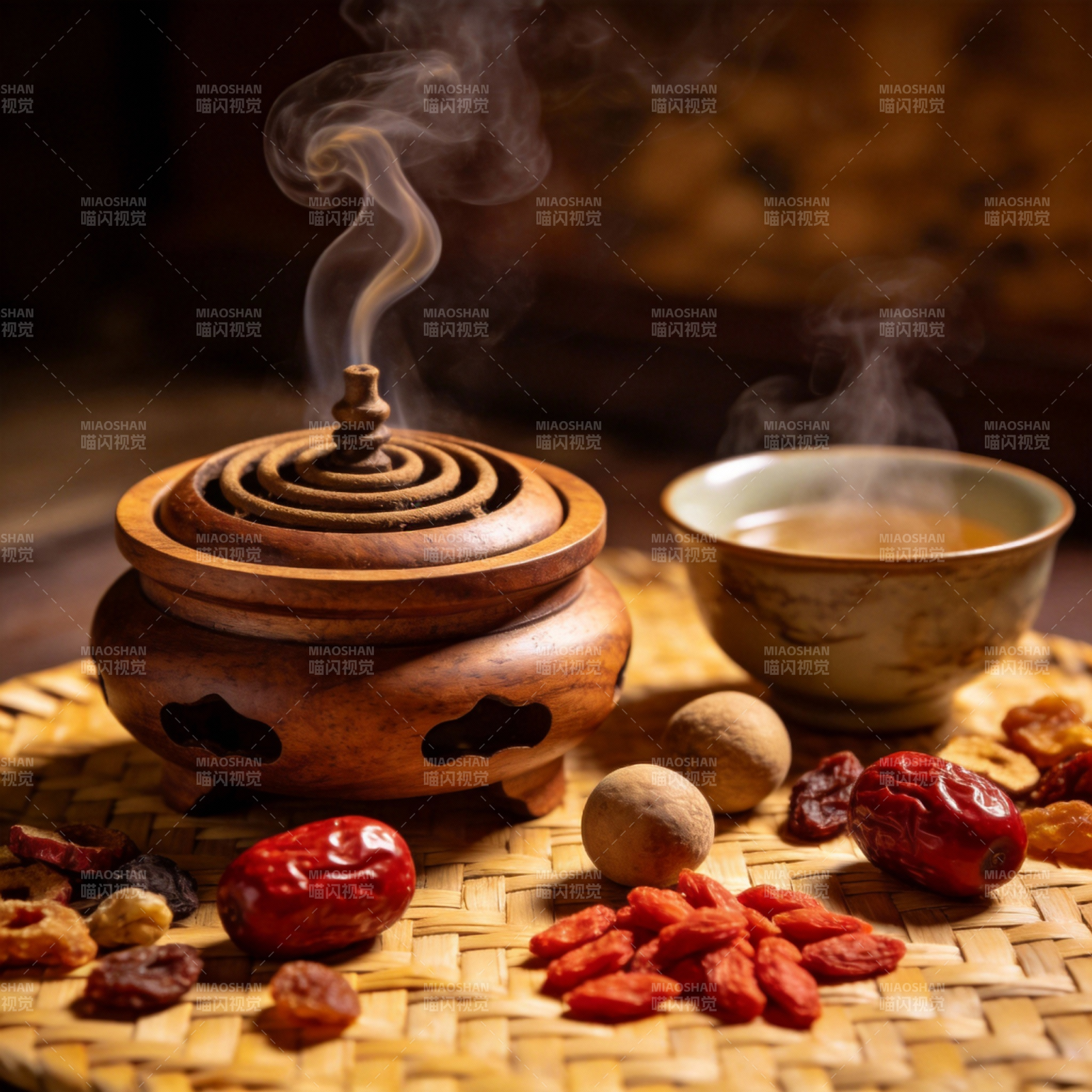 香炉茶韵 养生之道图片