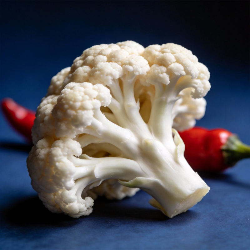 花椰菜与红椒图片