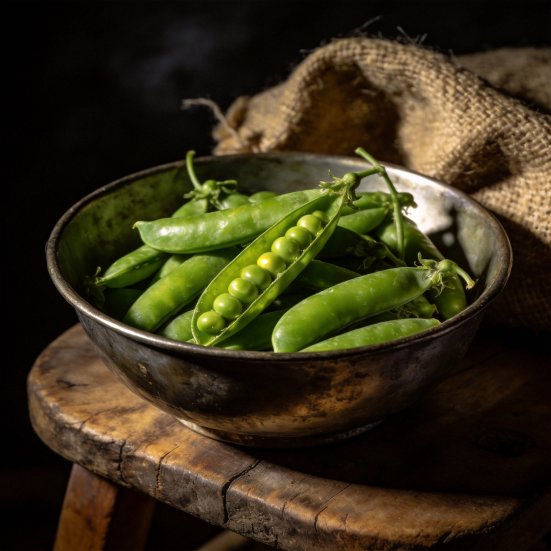 青豆满碗鲜嫩香图片