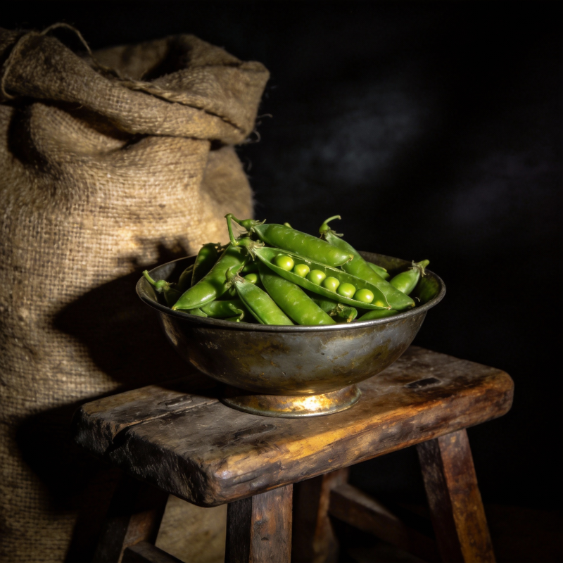 青豆静物图图片