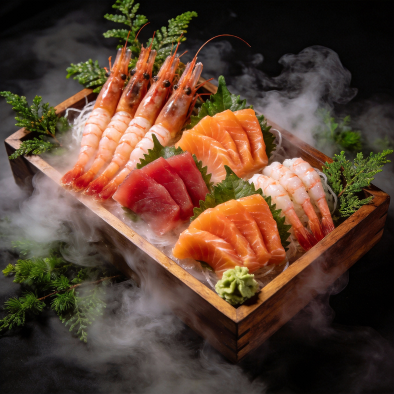 冰镇海鲜拼盘图片