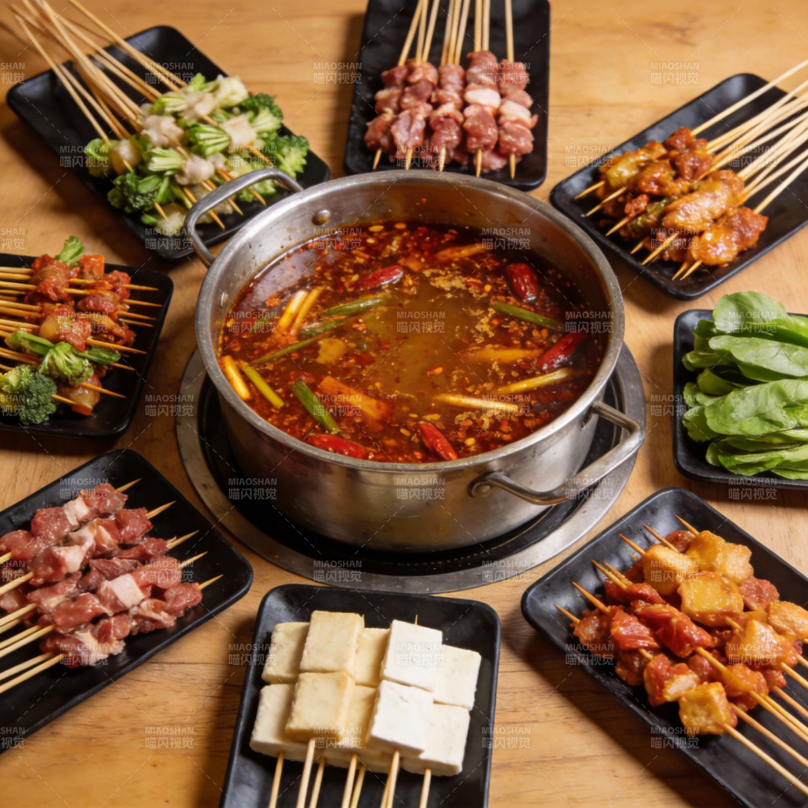麻辣串串火锅宴图片