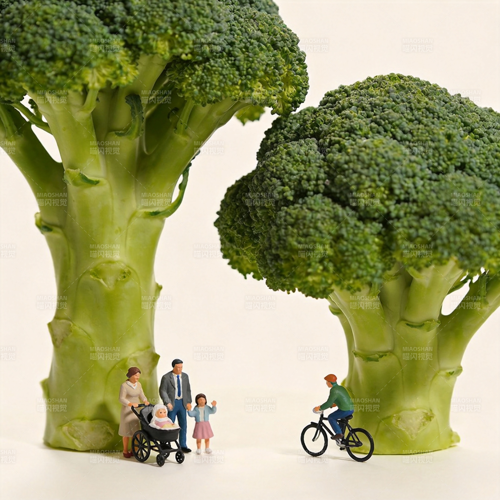 西兰花森林奇遇图片