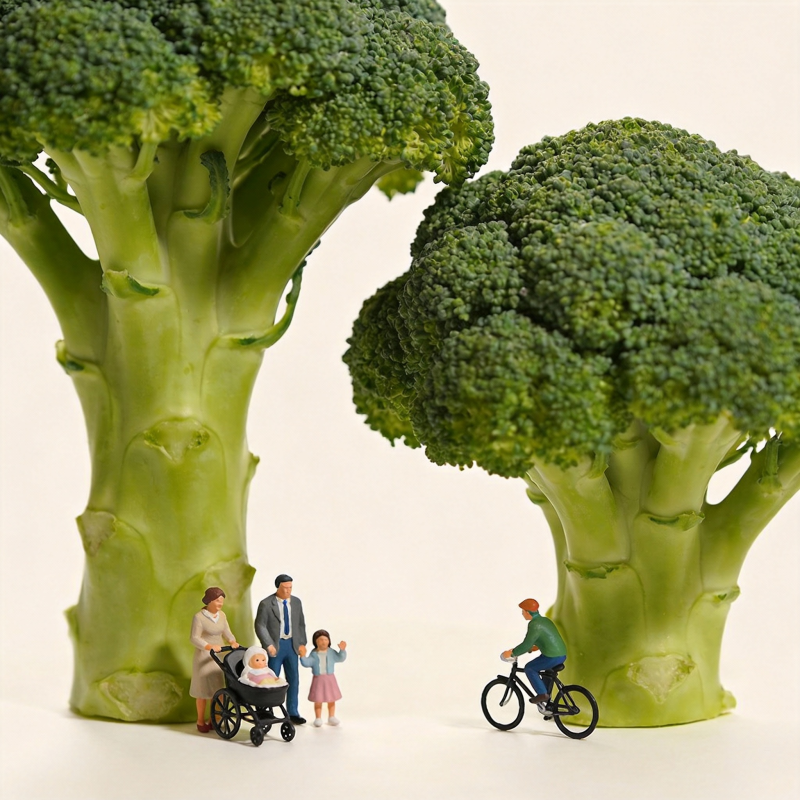 西兰花森林奇遇图片