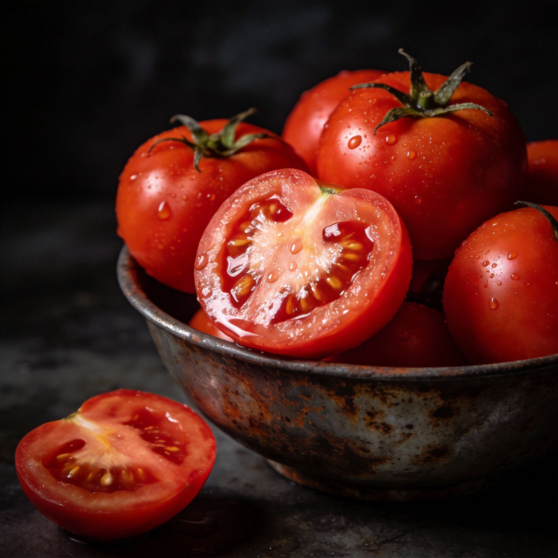 鲜红番茄 诱人多汁图片