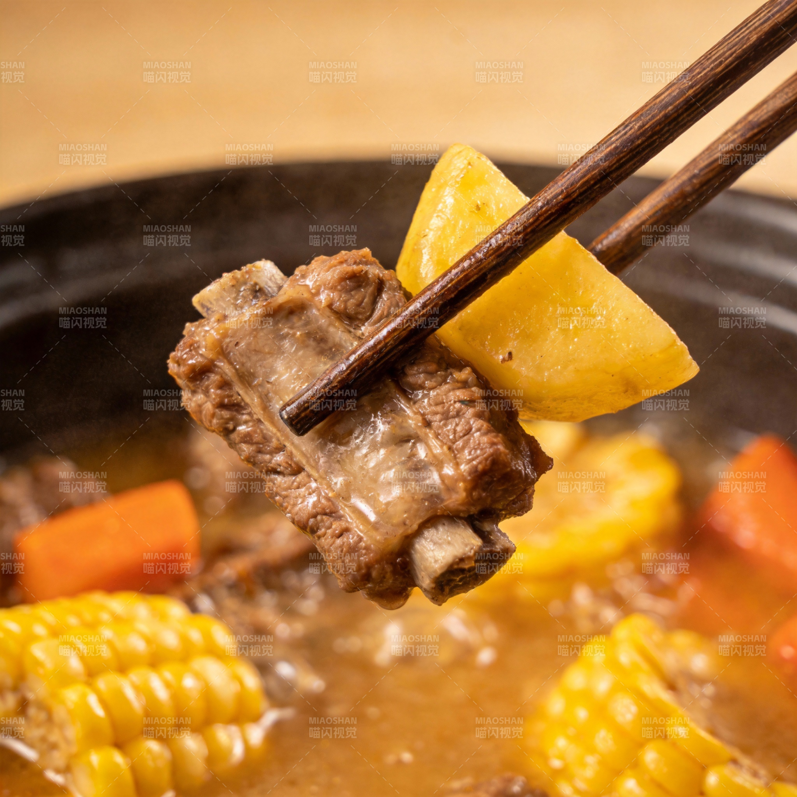 美味炖排骨图片