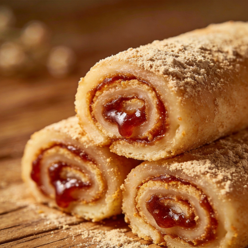 果酱卷饼图片