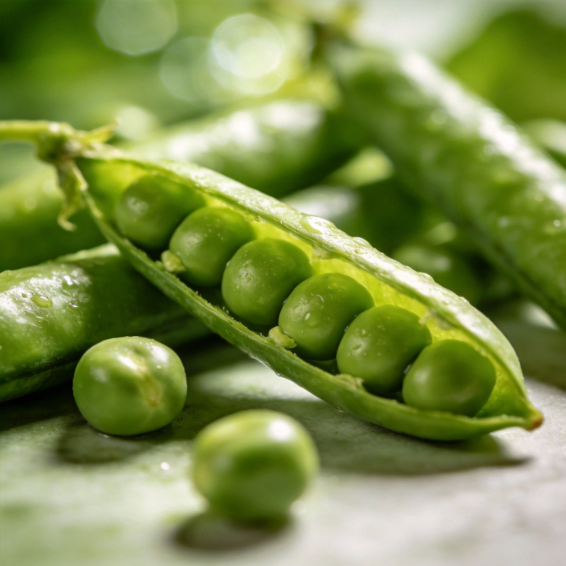 青豆荚新鲜饱满图片