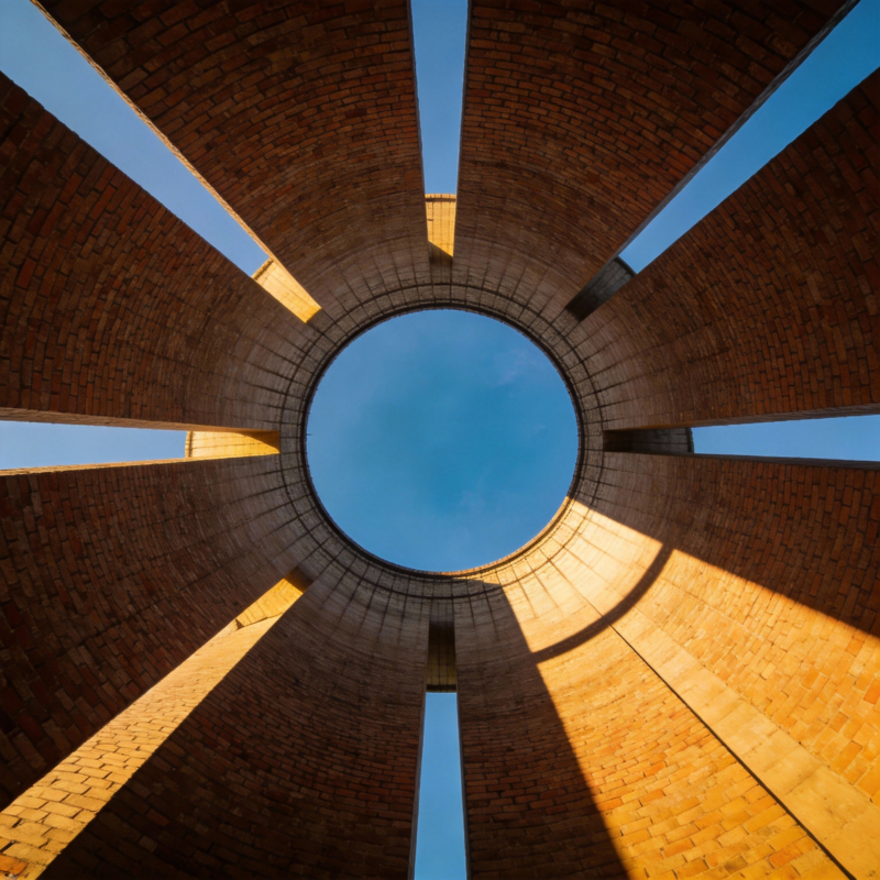 穹顶下的蓝天图片