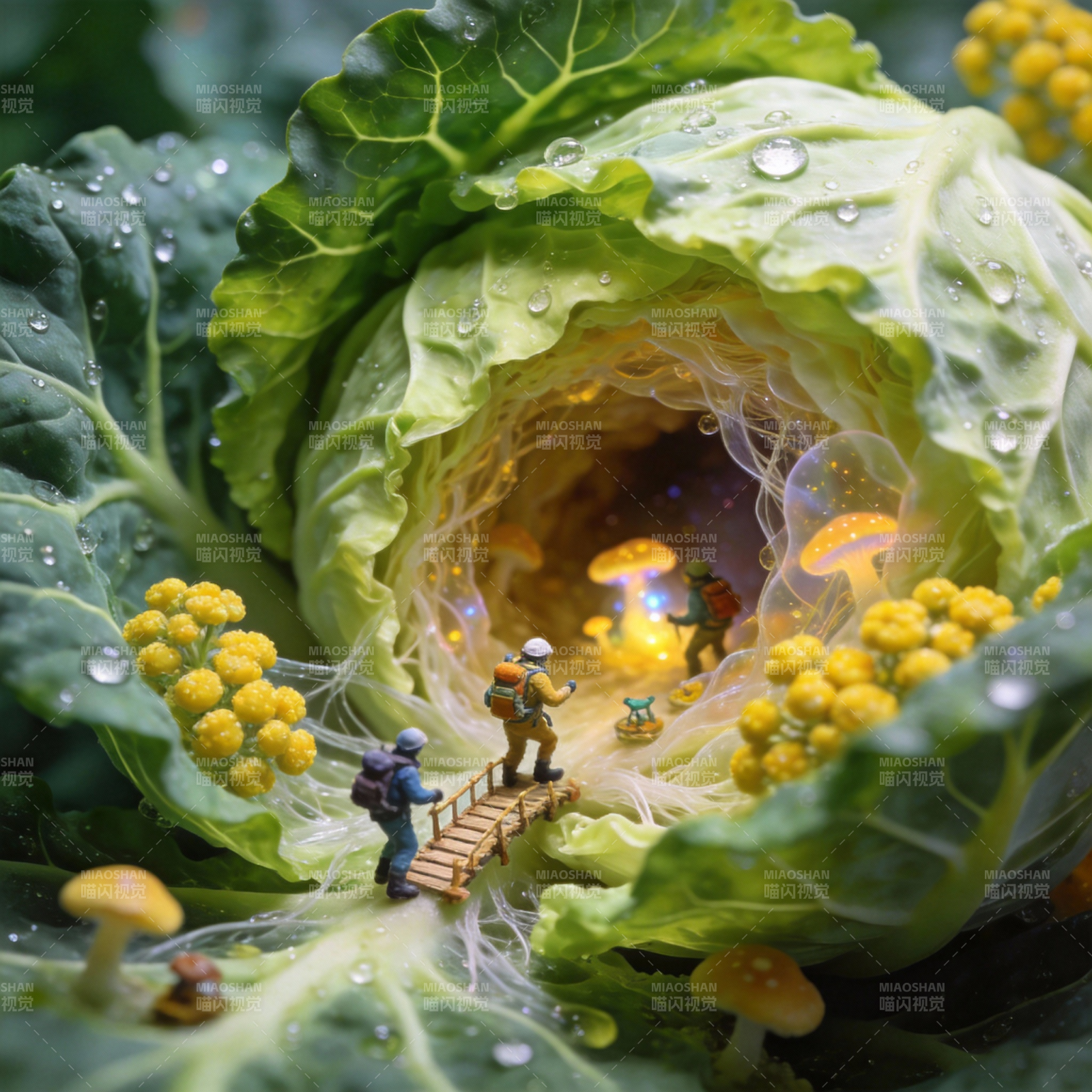 菜叶秘境探险图片