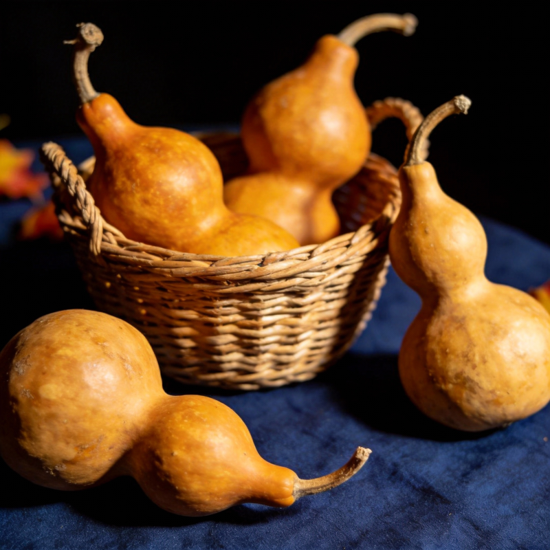 金秋葫芦静物图图片