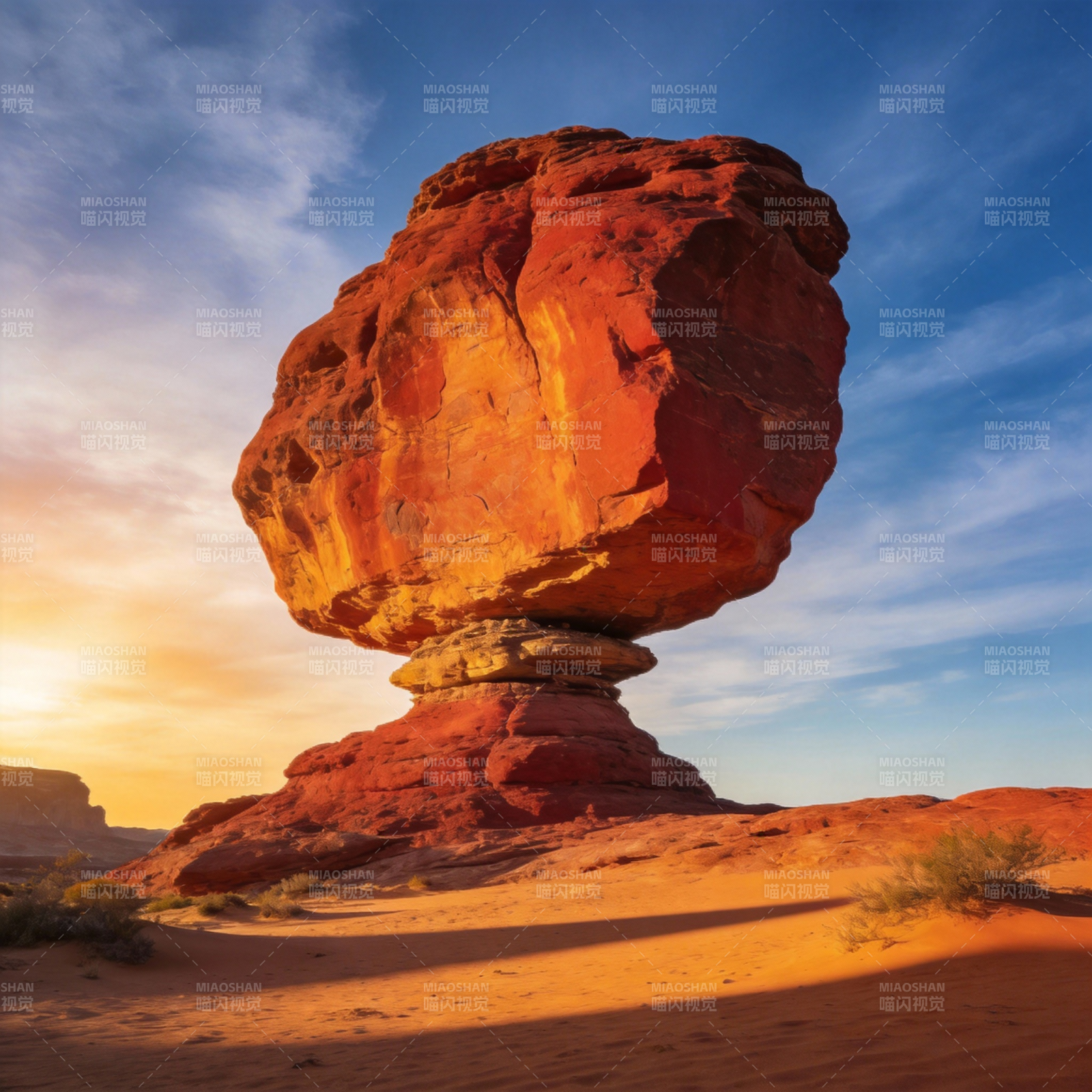 巨石擎天 沙漠奇观图片