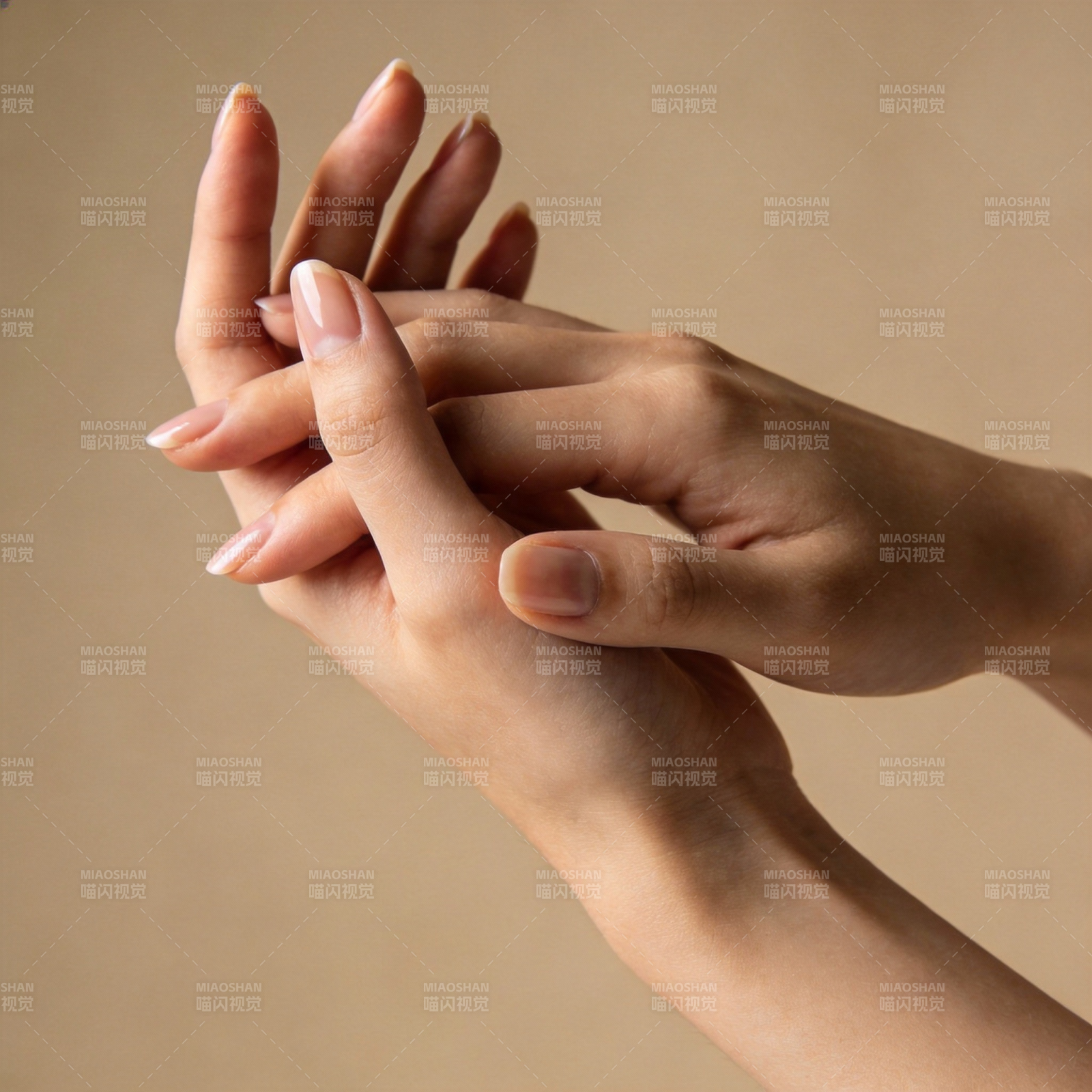 柔美手部特写图片