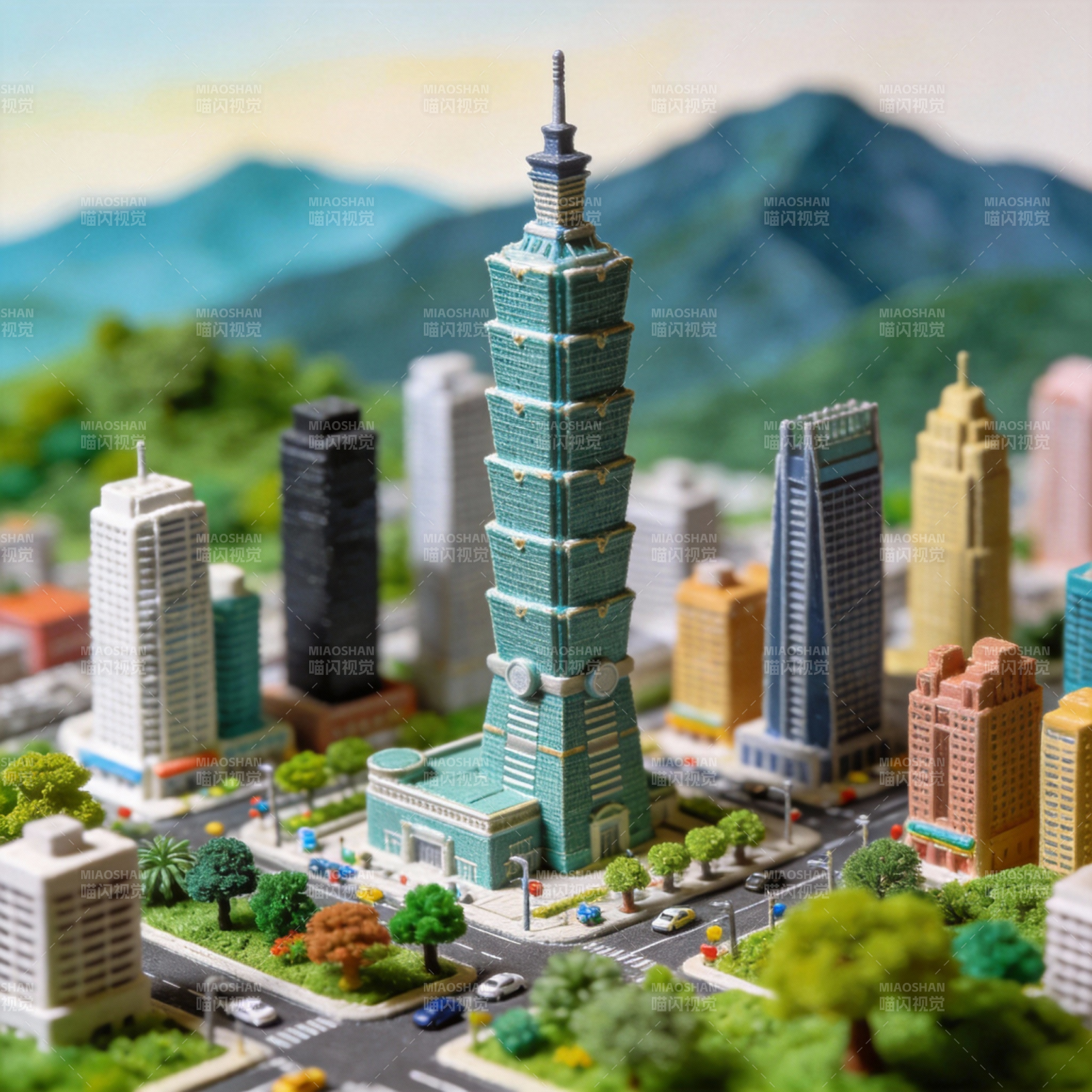 台北模型城景图片