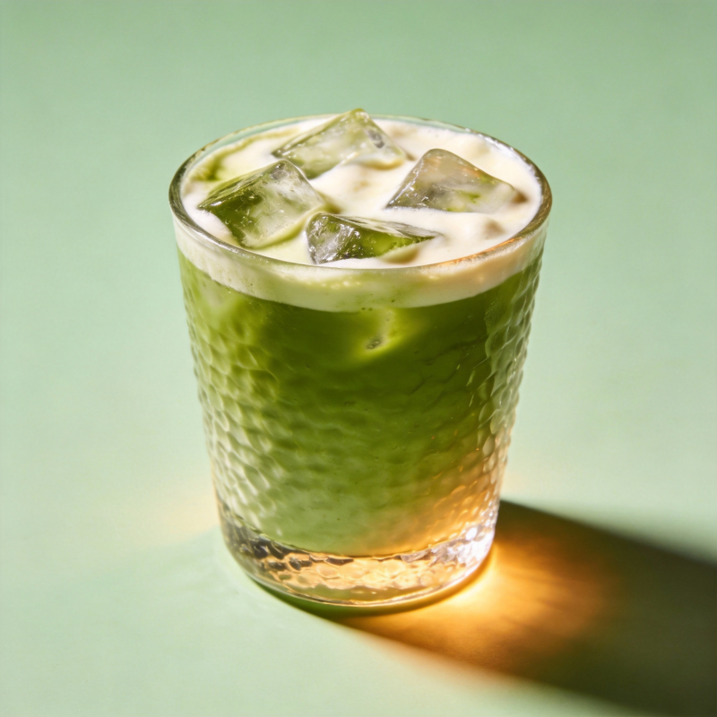抹茶冰饮图片